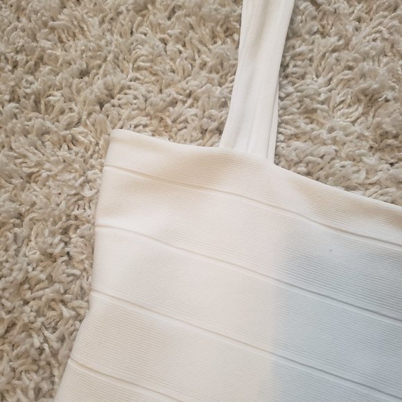 White Party Dress - Boohoo - Picture 4 of 5